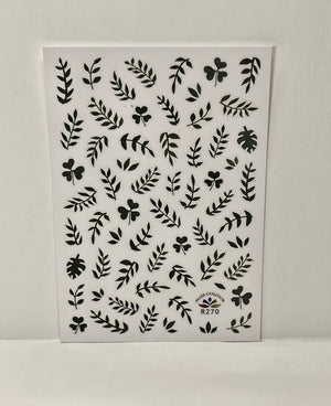 Green Leaf Stickers - PYT Nail Supply Store