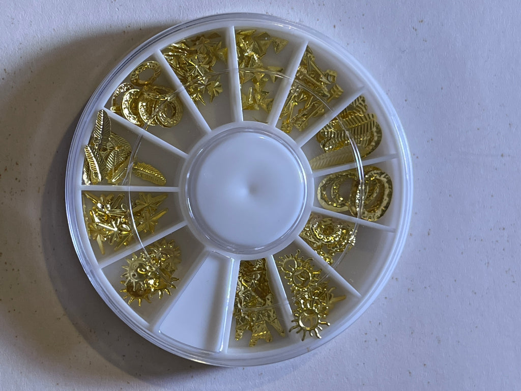Mix Gold Charm Wheel Set