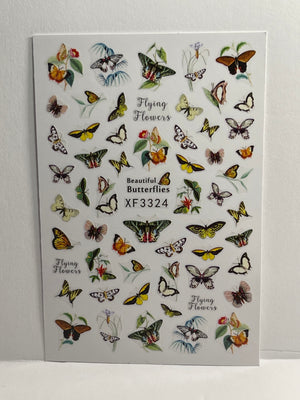 Butterfly Nail Sticker