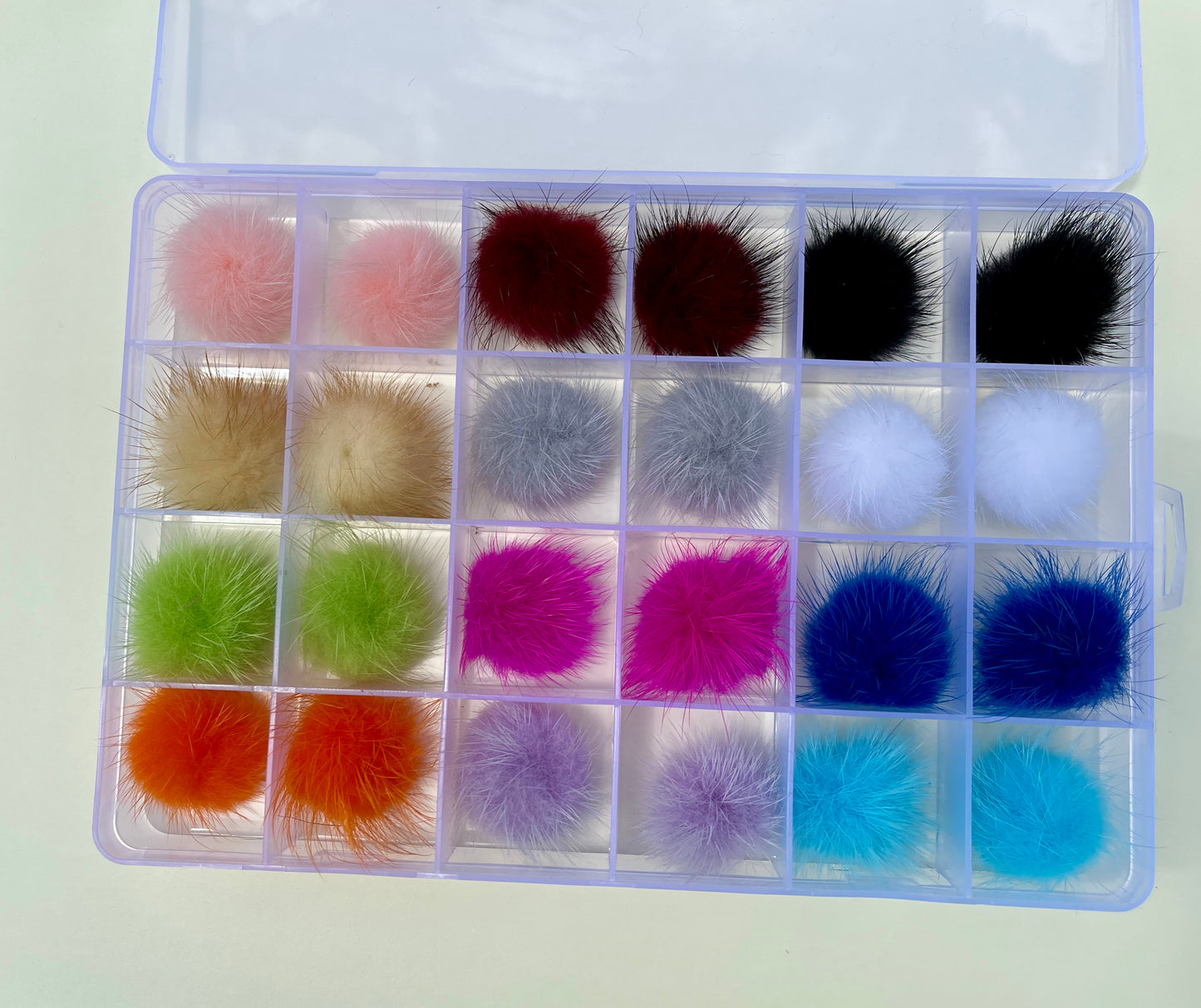 Poms Poms 24 Pc Set - PYT Nail Supply Store