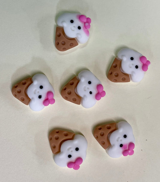 Kawaii 3D Ice Cream Cone 3Pcs - PYT Nail Supply Store
