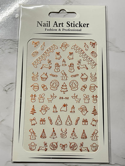 Holiday Theme Decals