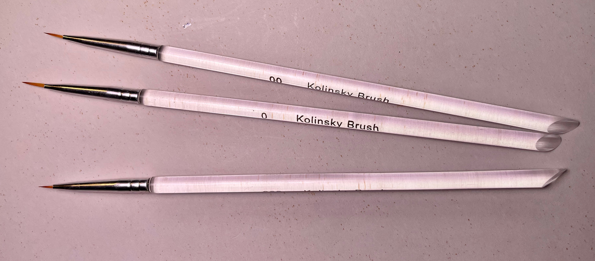 Nail Art 3Pcs Detailer Brush Set - PYT Nail Supply Store