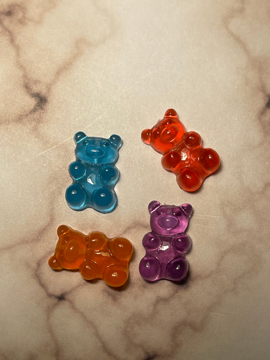 Kawaii 3D Bears-4 Pk - PYT Nail Supply Store