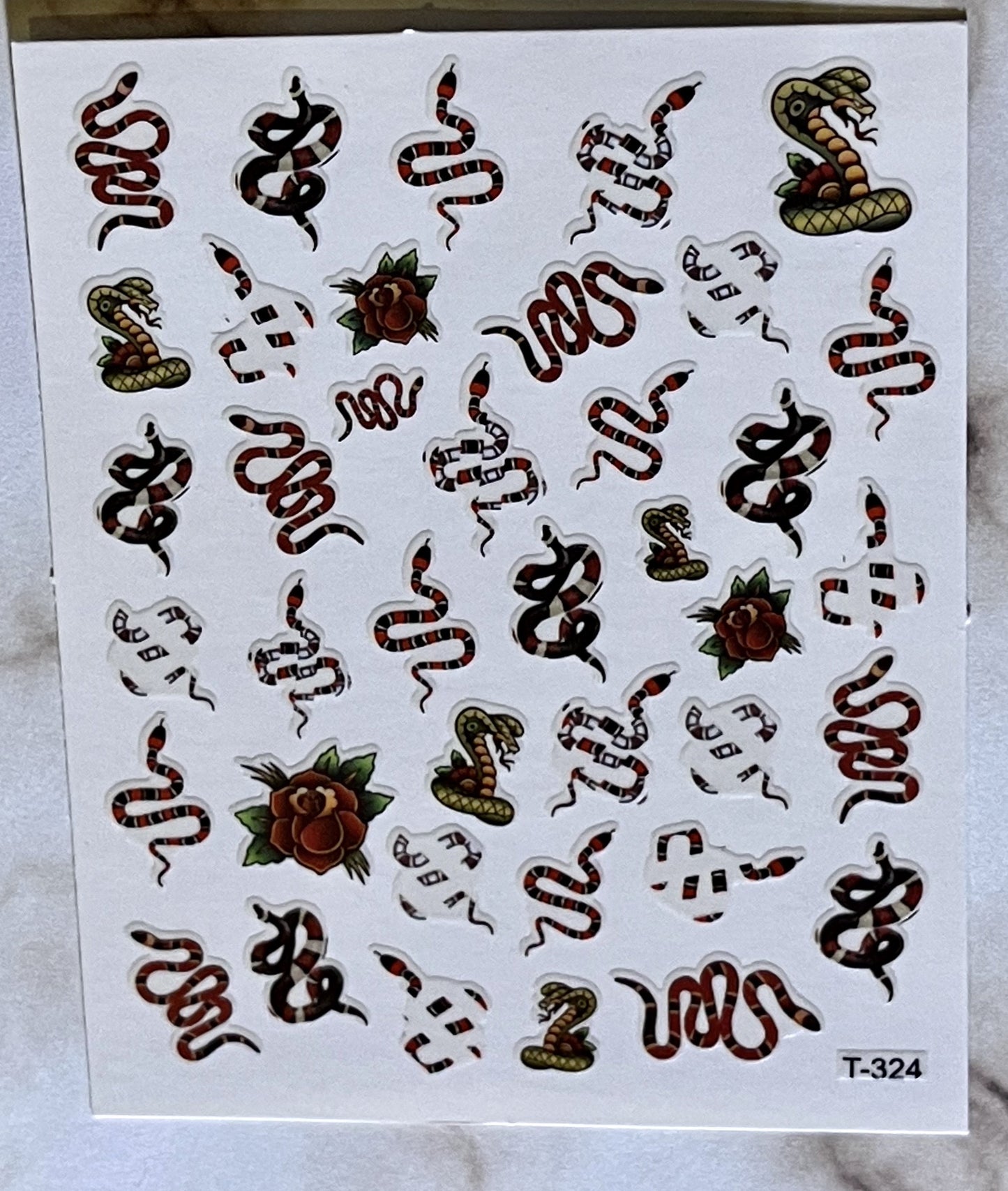 Snake Sticker - PYT Nail Supply Store