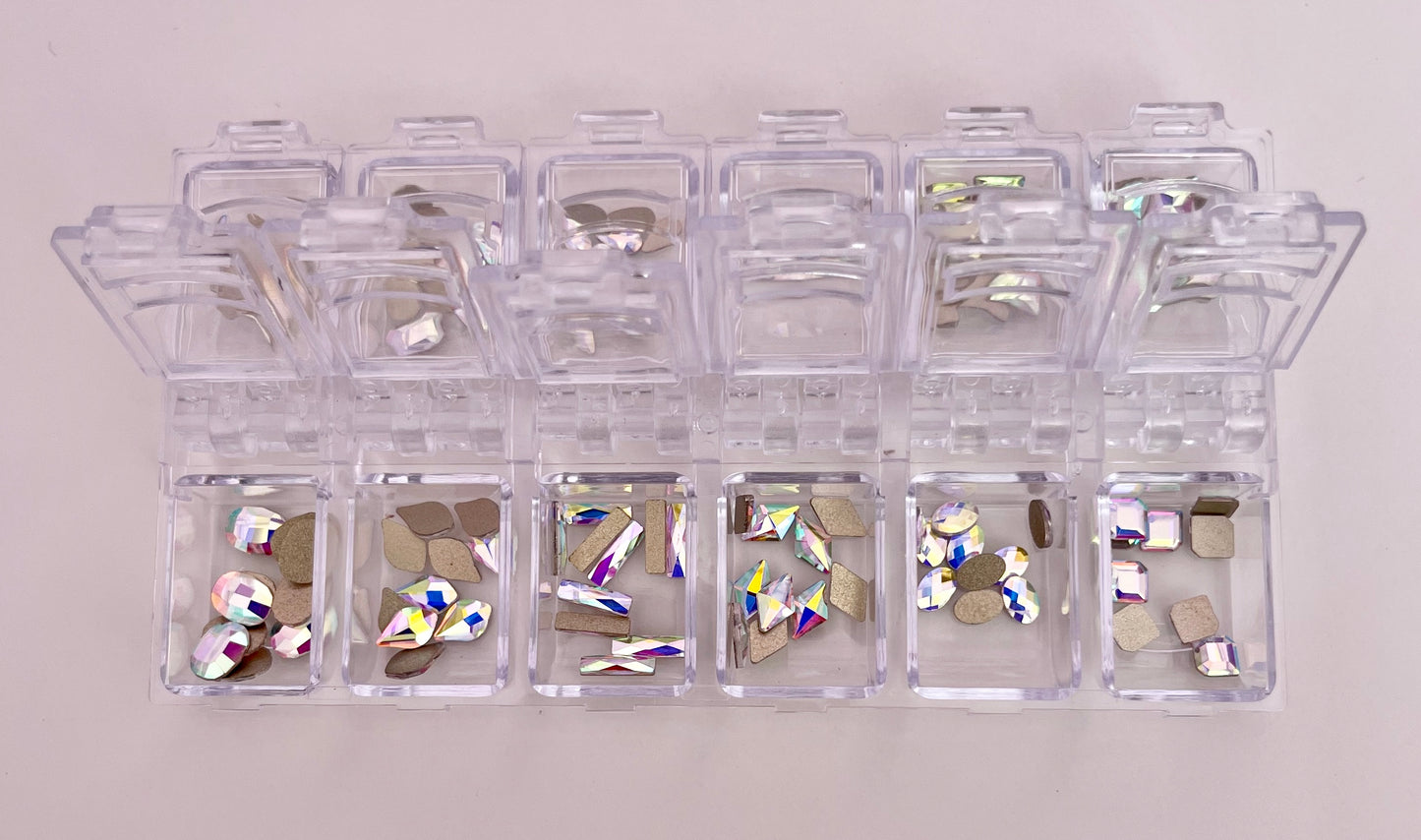 Multi Shape Glass Crystals - PYT Nail Supply Store