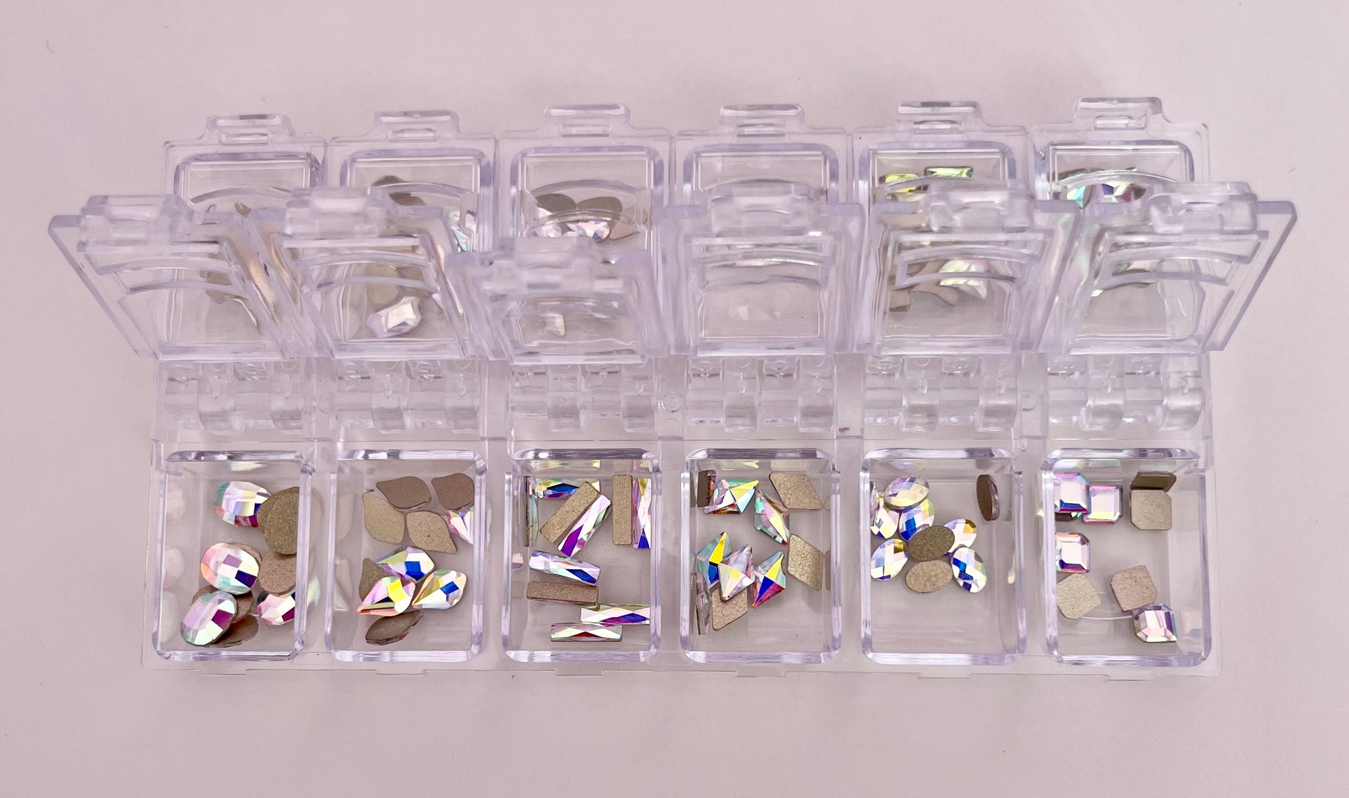 Multi Shape Glass Crystals - PYT Nail Supply Store