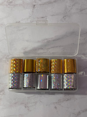 Transfer Foil Gold and Silver - PYT Nail Supply Store