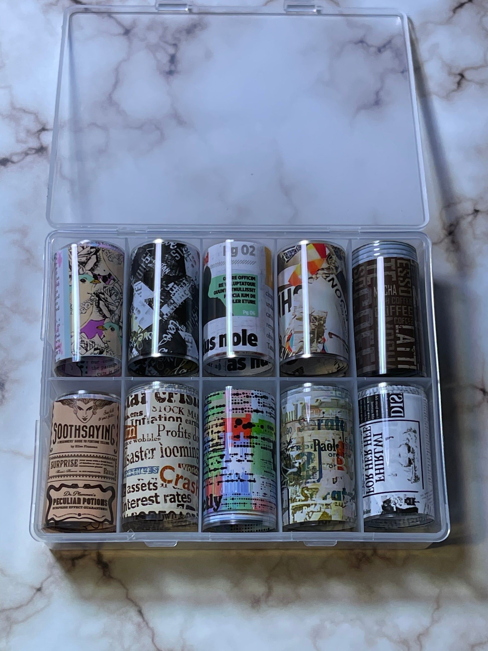 Transfer Foil Vintage Art Set - PYT Nail Supply Store
