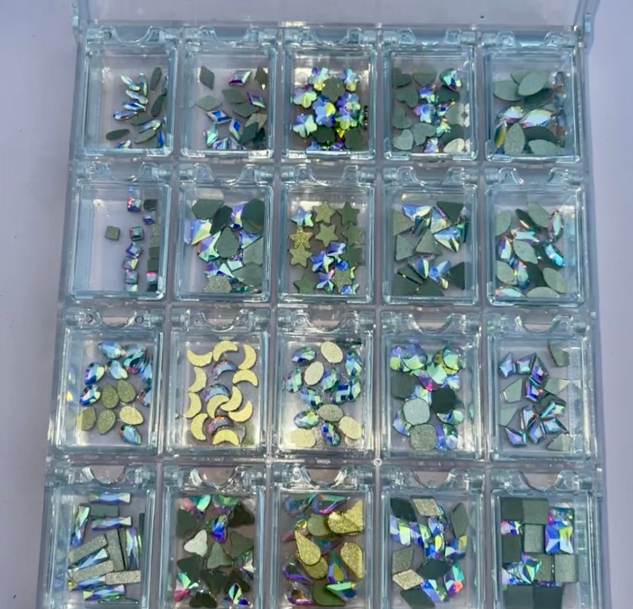 AB Multi Shape Crystal Set