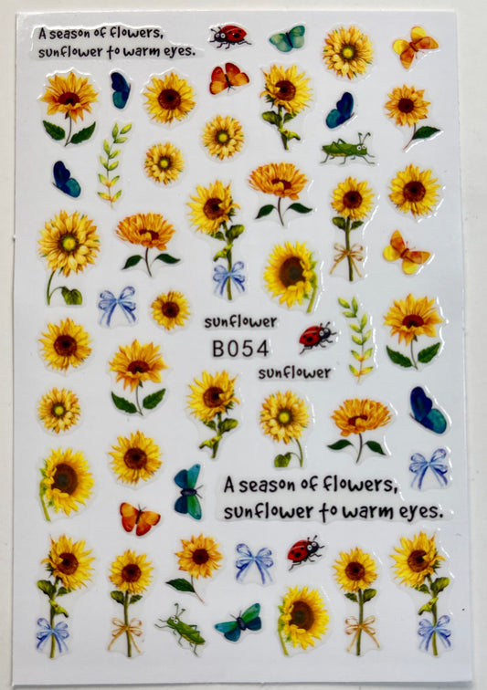 Sunflower Stickers